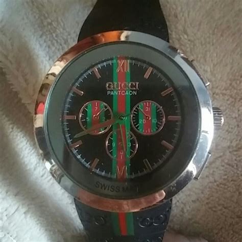 swiss made watches gucci|Gucci pantcaon swiss made watch.